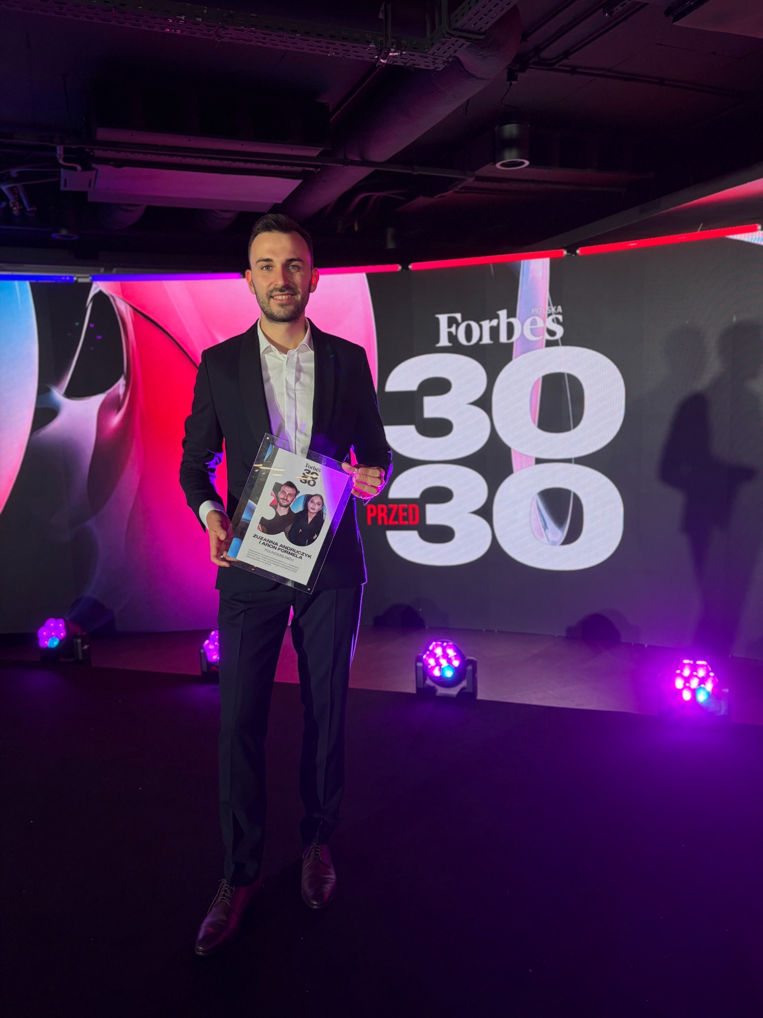 Aron Formela z wyróżnieniem Forbes Polska „30 przed 30”